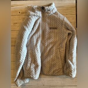 Columbia Kids Fleece Jacket - Gray Sherpa